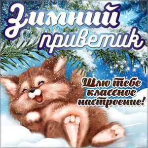 Привет, классное настроение открытка