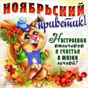 Привет ноябрьский