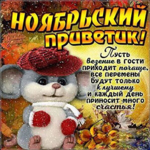 Ноябрьский привет