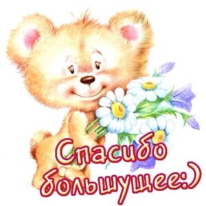 открытки спасибо