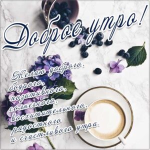 Доброе утро, волшебного утра, позитива с утра, good morning