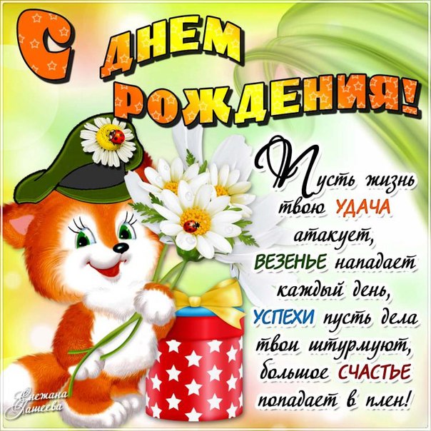 днюха цветы
