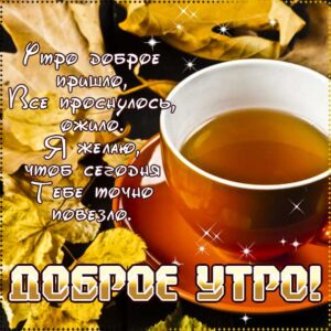 С добрым утром! Осень, замечательного утра, теплого утра, нежного утра, доброе утро чудесного солнечного дня, прекрасное утро, ласкового утра