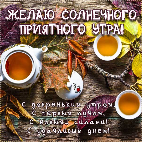 доброе утро осень чай, картинки с добрым осенним утром, картинки с пожеланием осенним утром, осень доброе утро, с добрым утром осень картинки стихи, осеннее утро доброе